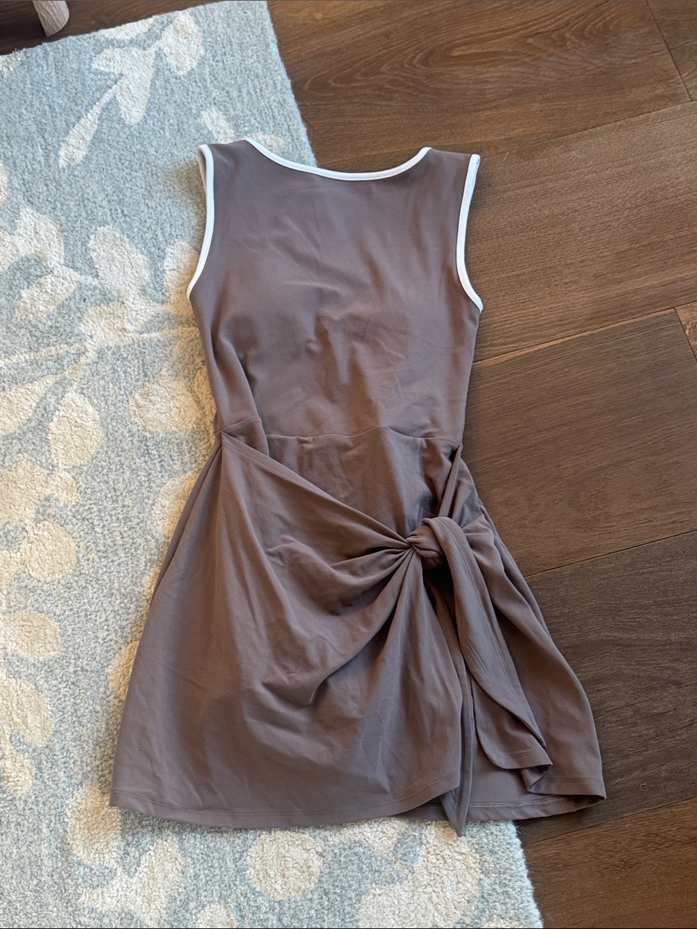 Active by Abercrombie & Fitch YPB Tie Game Mini Dress Taupe